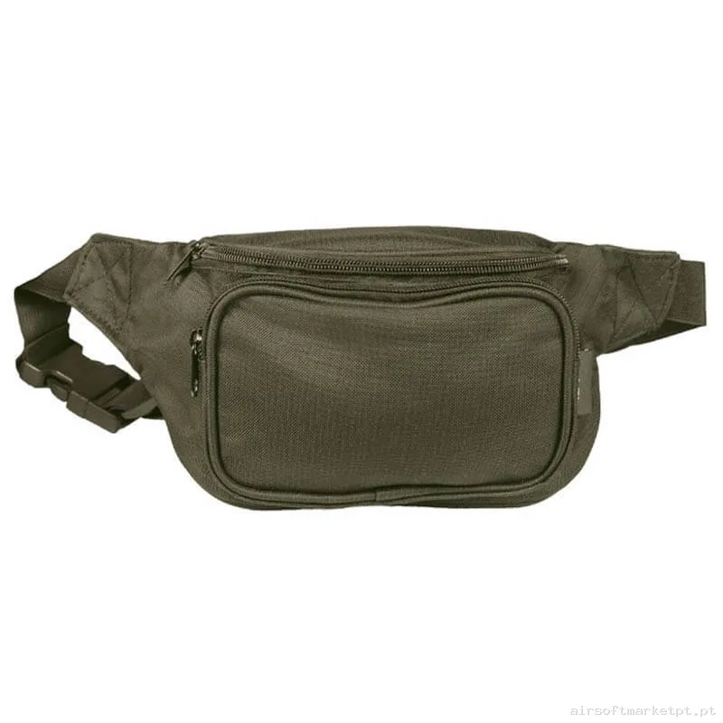 Riñonera Multiusos Mil-Tec Fanny Pack verde od — Gear Táctico — Airsoft Market PT