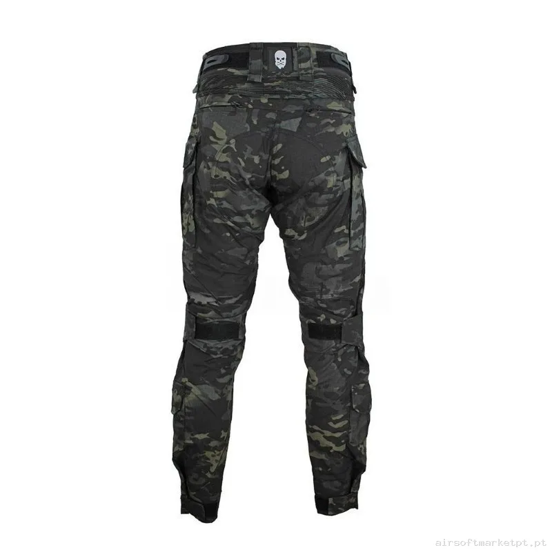 Pantalón Corso Blackbeard Combate Multicam Black - XL — Vestuário (Fardas) — Airsoft Market PT (foto 2)