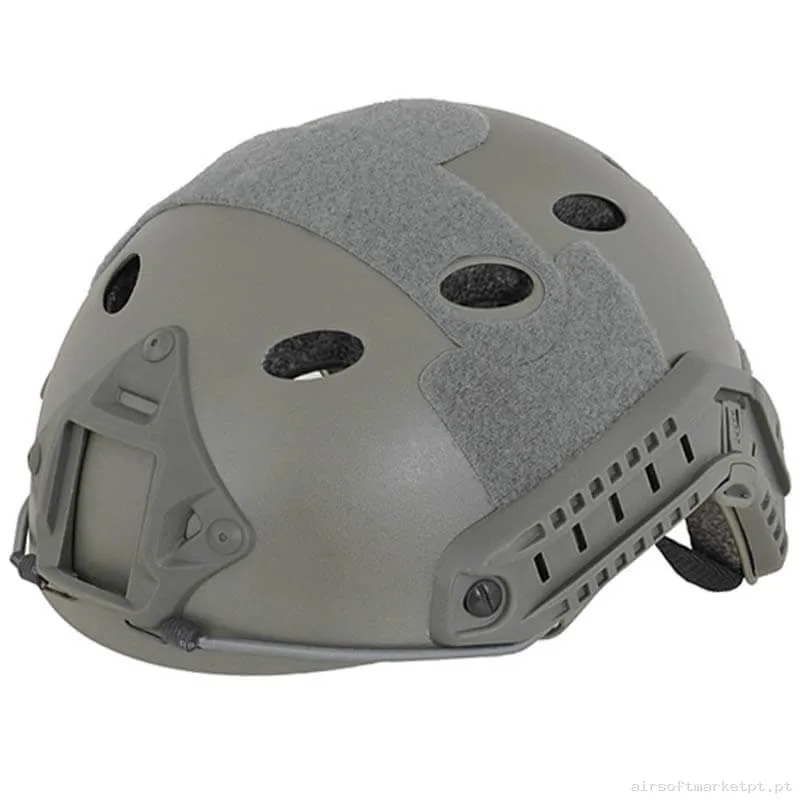 Capacete Fast Emerson Pj verde Fg — Capacetes — Airsoft Market PT