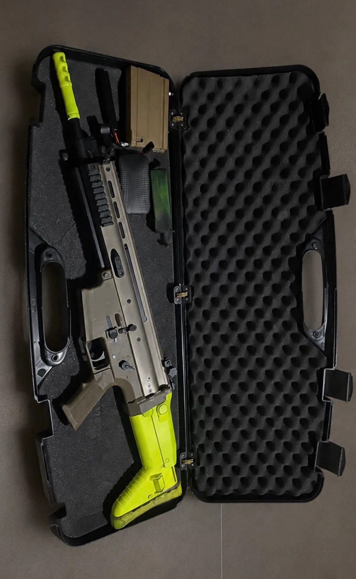 DOUBLE BELL SC-02 (SCAR-H) - TAN — Rifles de Assalto (AR/M4/AK) — Airsoft Market PT