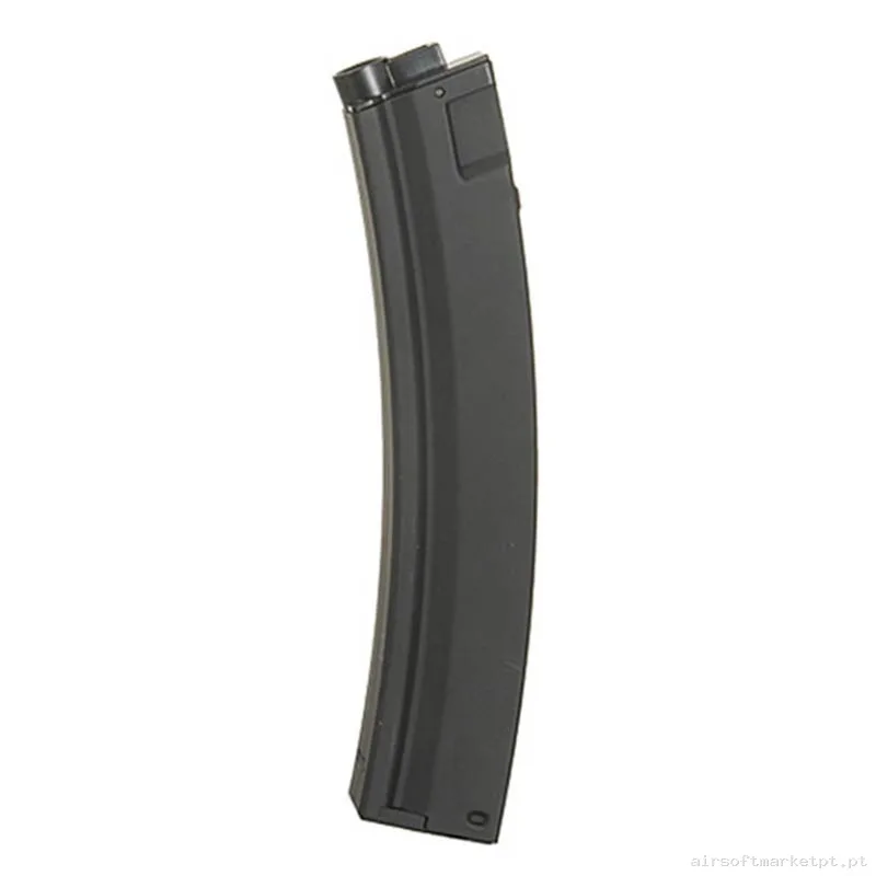 Magazine Réplica Midcap Mp5 Cyma Metálico 120 Bbs negro — Carregadores / Magazines — Airsoft Market PT
