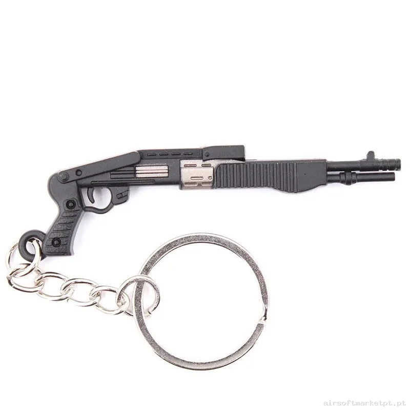 Llavero Escopeta Spas12 7 Cm MetáLico Negro — Acessórios & Componentes — Airsoft Market PT (foto 2)