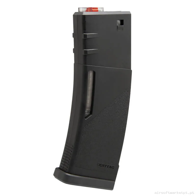 Magazine Réplica Variável M4 Krytac Polímero 30/120 Bbs preto — Carregadores / Magazines — Airsoft Market PT
