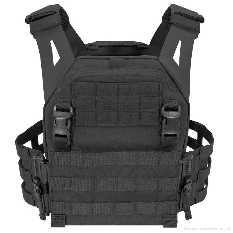 CHALECO LPC PORTA PLACAS WARRIOR ASSAULT LOW PROFILE CARRIER V2 NEGRO — Coletes & Rigs — Airsoft Market PT