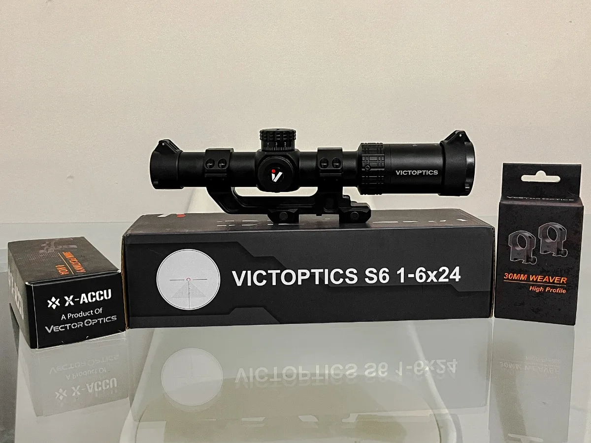 Mira LPVO Vector Optics S6 1-6 X 24, AIRSOFT — Miras & Ópticas — Airsoft Market PT (foto 2)