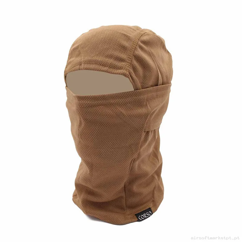 Balaclava Corso Coyote — Proteção Ocular & Facial — Airsoft Market PT