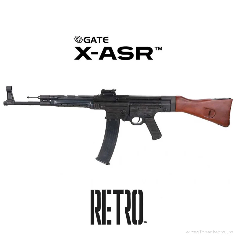 Specna Arms Mp44 Retro Aeg X-Asr Madera — SMGs — Airsoft Market PT