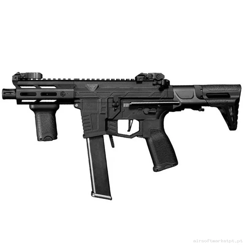 Réplica airsoft AEG M4 Evolution Reaper Xs Emr PDW Carbontech preta — Rifles de Assalto (AR/M4/AK) — Airsoft Market PT