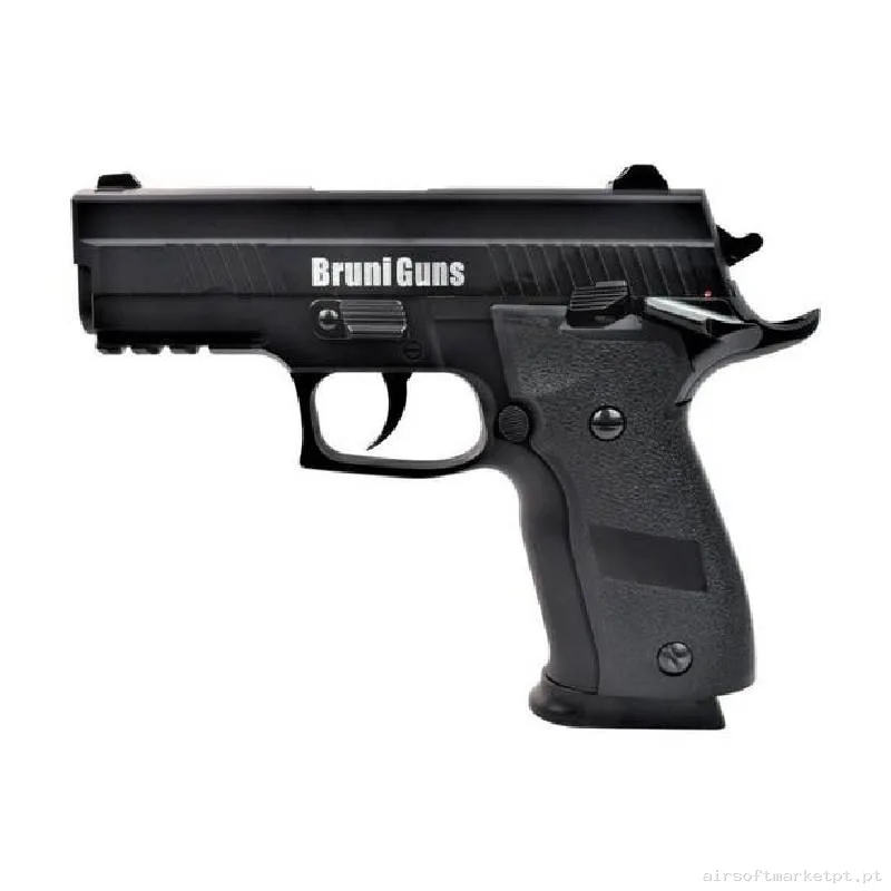 Airgun CO2 4.5mm Pistola Bruni Special Force 229s Blowback BR-116MP negra — Pistolas — Airsoft Market PT
