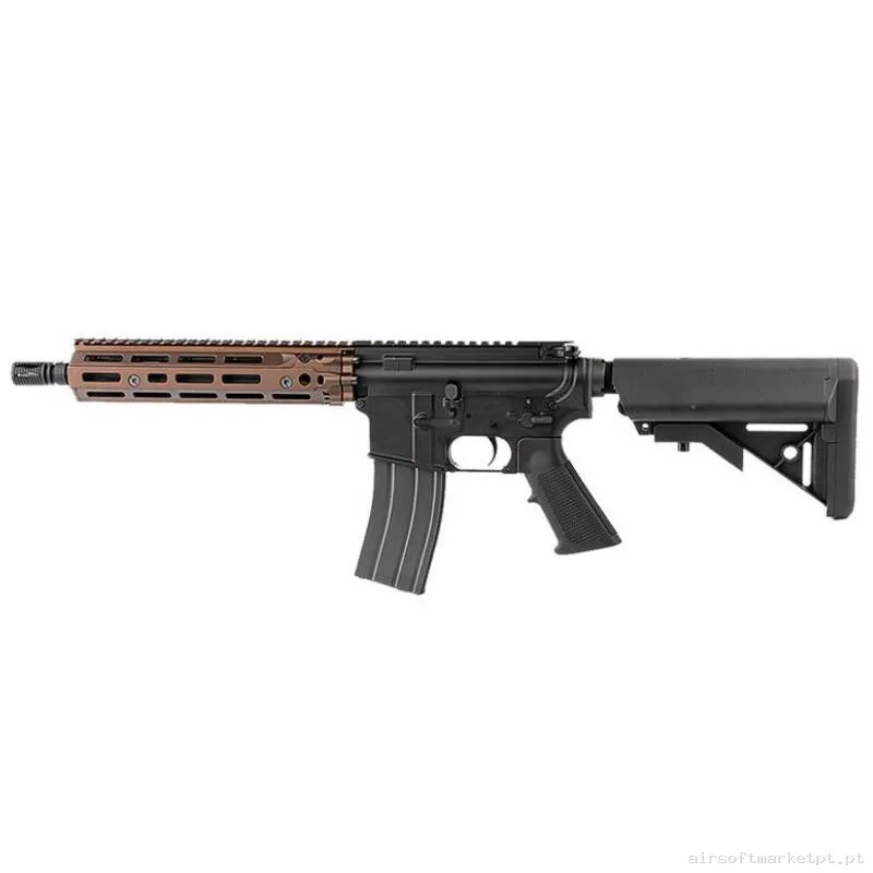 Réplica GBB M4 Double Eagle Mk18 Ris3 MWS G106b negra/Bronze — Rifles de Assalto (AR/M4/AK) — Airsoft Market PT
