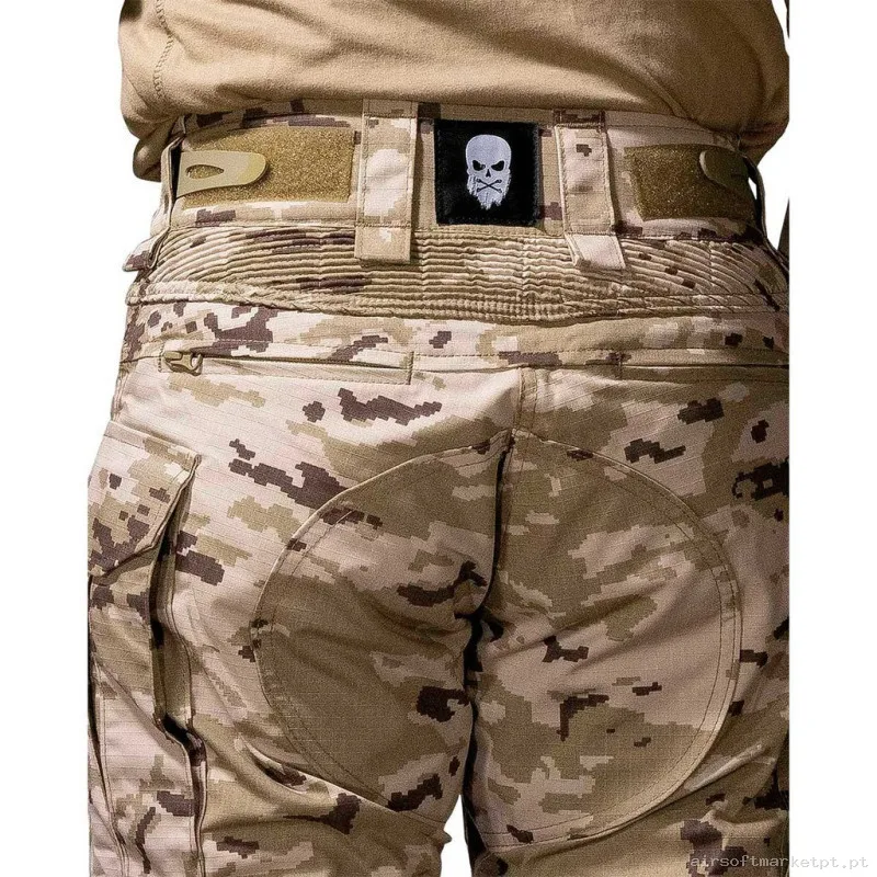 Pantalón Corso Blackbeard Combate Pixelado Árido - S — Vestuário (Fardas) — Airsoft Market PT (foto 3)