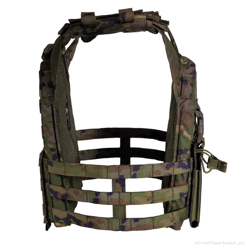 Chaleco Corso Drake MK3 Pixelado Boscoso — Coletes & Rigs — Airsoft Market PT (foto 3)
