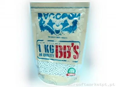 Bbs Muniçao traçantes 0,32 BIO Raccoon — Munição (BBs) — Airsoft Market PT