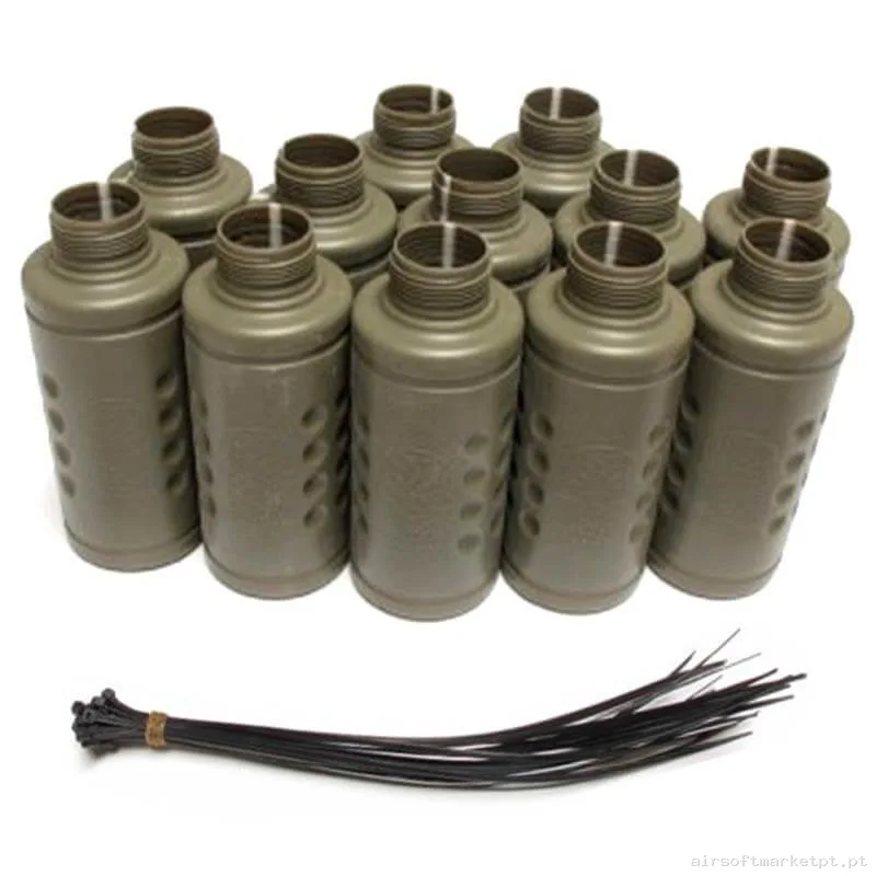 Consumível Granada Carcasa Thunder B Trampa Hakkotsu Pack 12u — Grenades & Lançadores — Airsoft Market PT