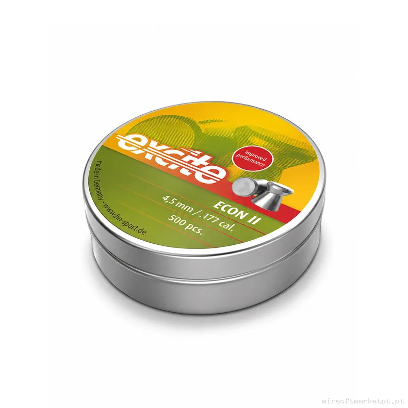 Balines H&N Excite Econ II 4,50 mm 500 Uds 0,46 G — Munição (BBs) — Airsoft Market PT