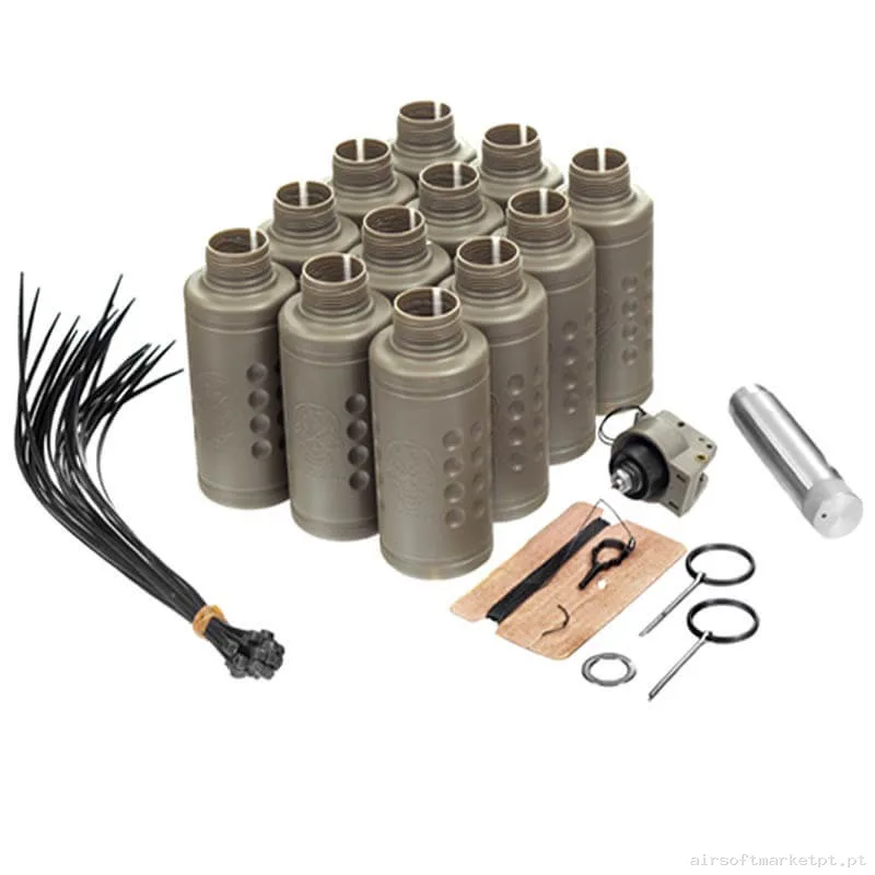 Granada CO2 Thunder B Hakkotsu C/12 Carcasas Trampa por Cable Hakkotsu — Grenades & Lançadores — Airsoft Market PT