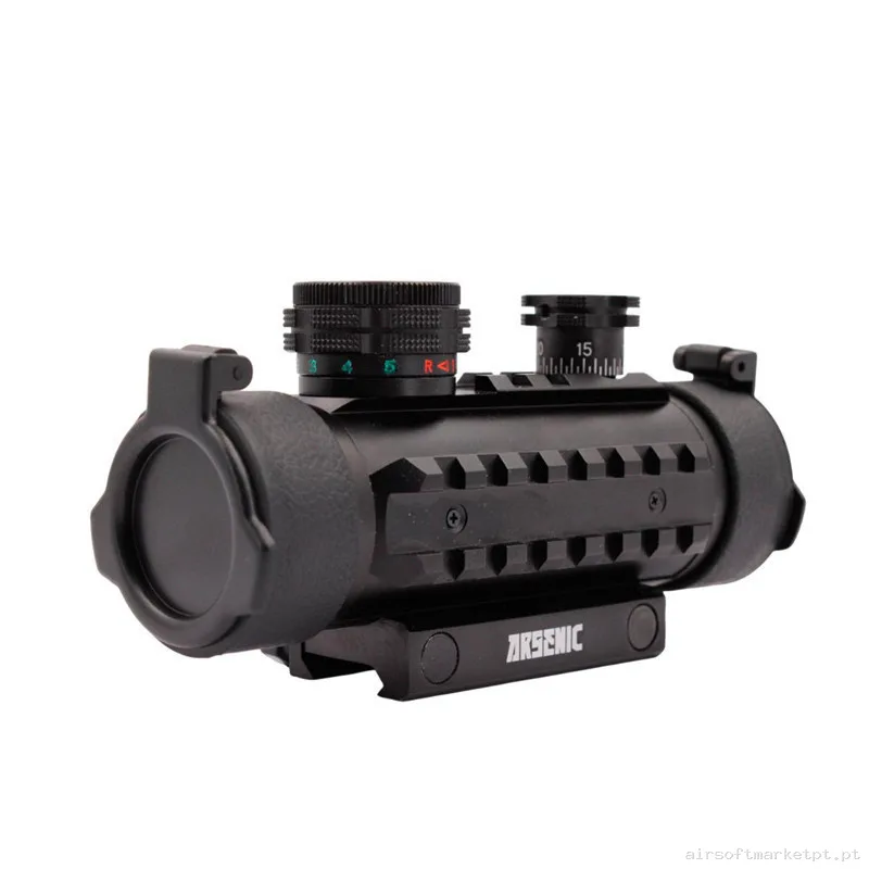 Red Dot Arsenic Argon 1X30 AS30B negro — Miras & Ópticas — Airsoft Market PT (foto 3)