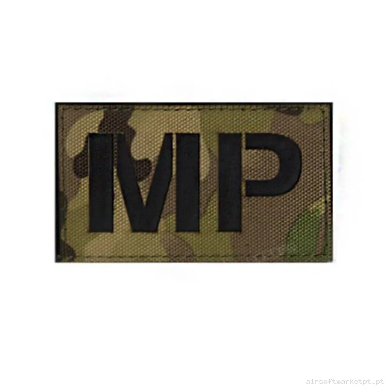PARCHE POLICIA MILITAR MULTICAM — Patches & Decoração — Airsoft Market PT