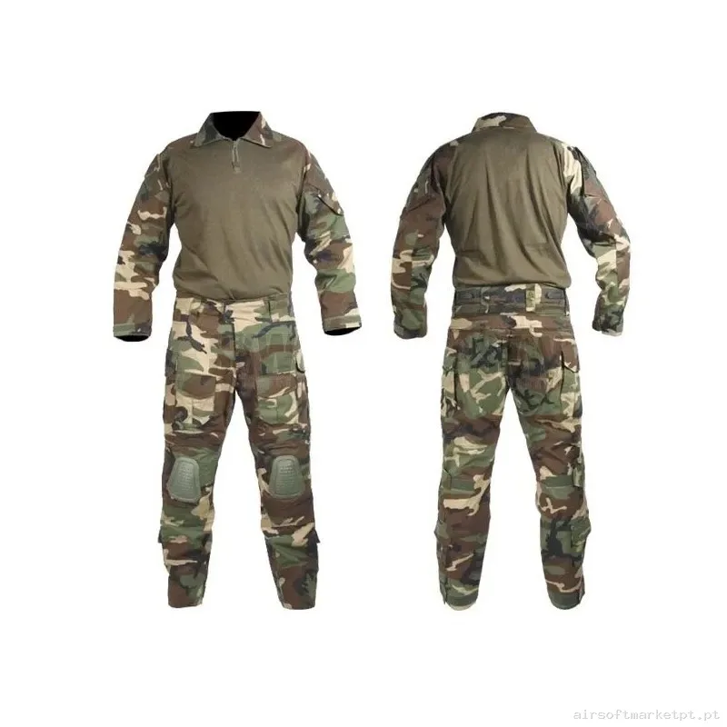 DELTA TACTICS UNIFORME DE COMBATE WOODLAND - XXL — Vestuário (Fardas) — Airsoft Market PT (foto 2)