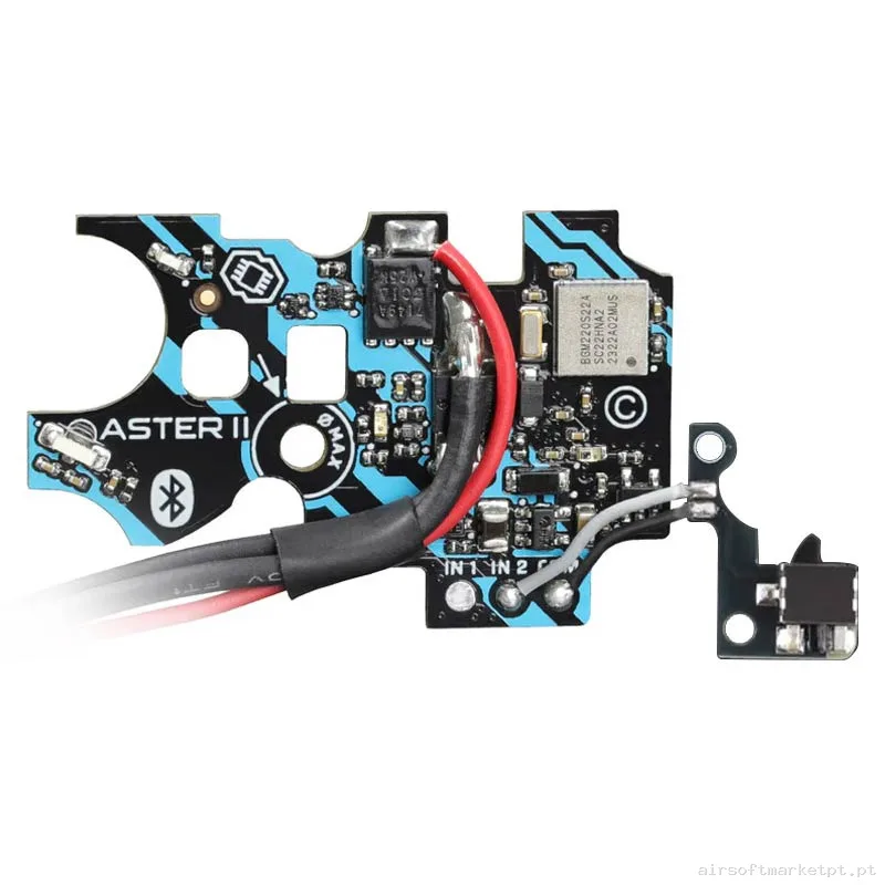 Interno Gatilho Electrônico Gate Aster II Bluetooth Ver.2 Expert G&G G2h Cableado Trasero com Gatilho Quantum 2 — Peças Internas (AEG) — Airsoft Market PT