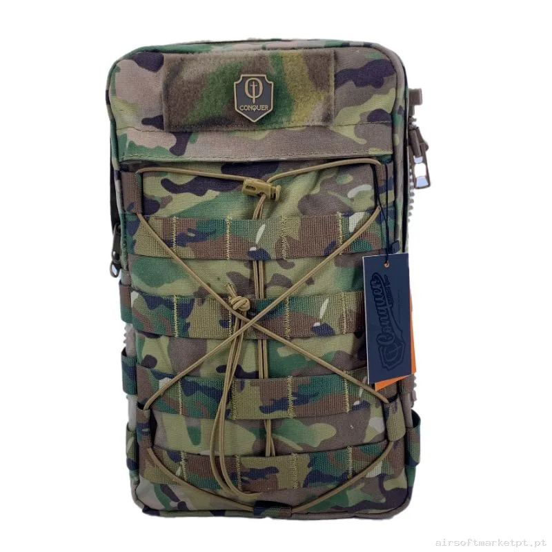 Mochila Tática Conquer Mt Zip Estilo multicam — Sacos & Mochilas — Airsoft Market PT