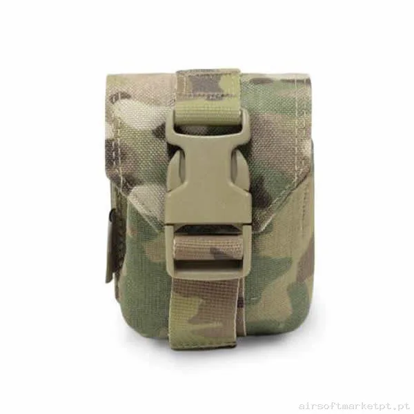 Pouch Portagranada Warrior Assault Single Frag Grenade Gen.2 multicam — Coletes & Rigs — Airsoft Market PT
