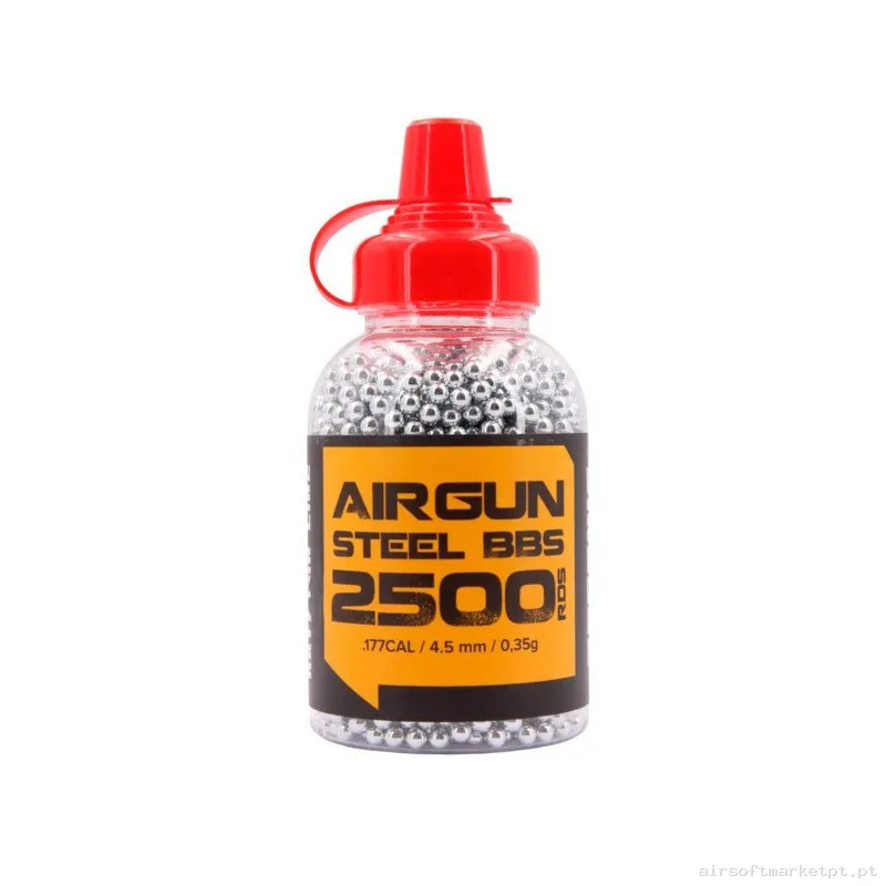 Bolas Acero Arsenic Kripton 2500rds 4.5mm Acero — Munição (BBs) — Airsoft Market PT