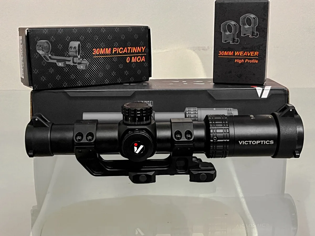Mira LPVO Vector Optics S6 1-6 X 24, AIRSOFT — Miras & Ópticas — Airsoft Market PT