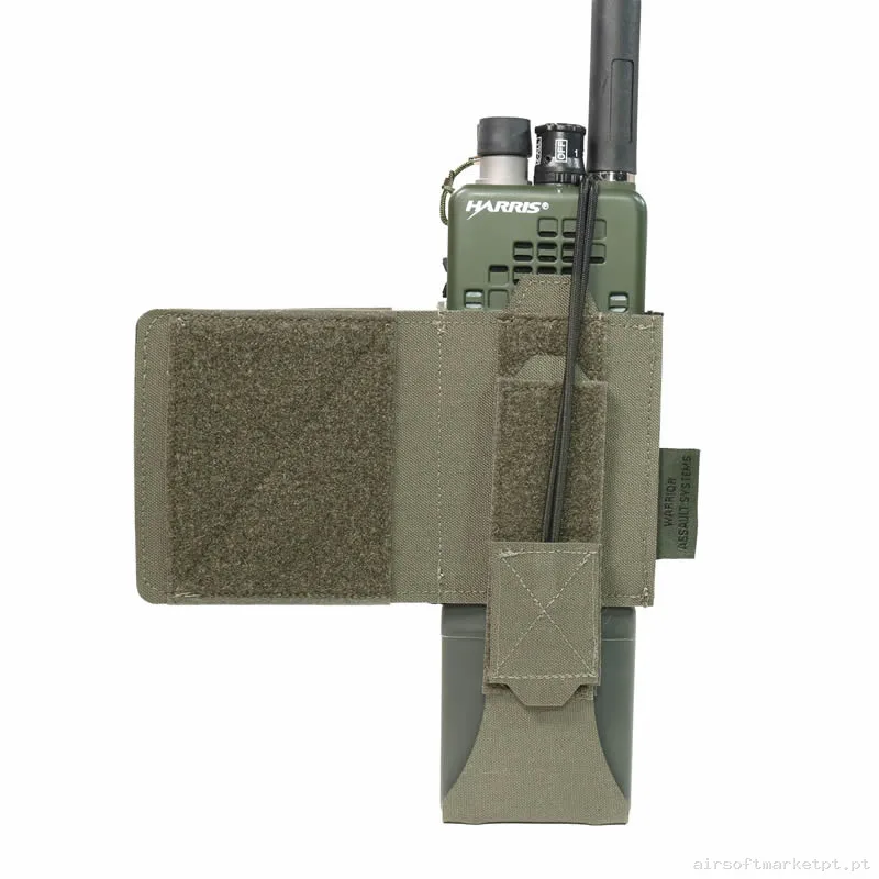 Magazine Pouch Portaradio Warrior Assault Láser Cut Mbitr/Harris Radio Left Side Ranger Green — Coletes & Rigs — Airsoft Market PT