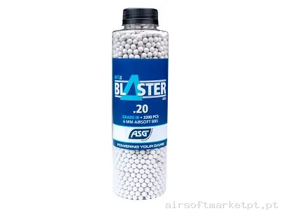 Bbs muniçao 0,20 PVC Beta Blaster ASG — Munição (BBs) — Airsoft Market PT (foto 2)