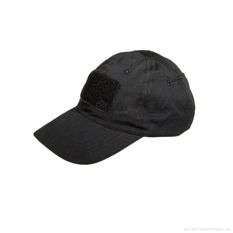 Gorra Ajustable Negra Delta Tactics — Proteção Ocular & Facial — Airsoft Market PT