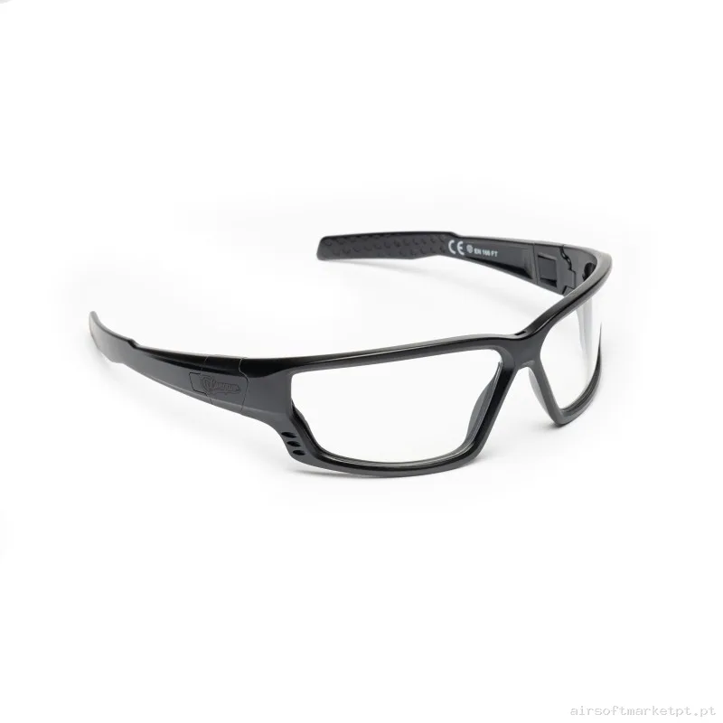 Gafas Zypher Conquer Negra + Goma Elástica — Proteção Ocular & Facial — Airsoft Market PT (foto 2)