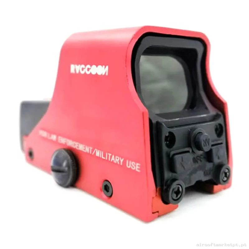 Mira Holográfica vermelho/verde Raccoon 551 Rrd012 vermelha — Miras & Ópticas — Airsoft Market PT