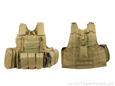 Colete CIRAS Tan — Vestuário (Fardas) — Airsoft Market PT