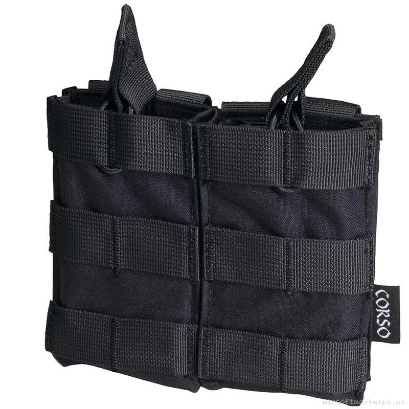 Pouch Corso Cargador G36 Doble Dagger Molle Negro — Coletes & Rigs — Airsoft Market PT