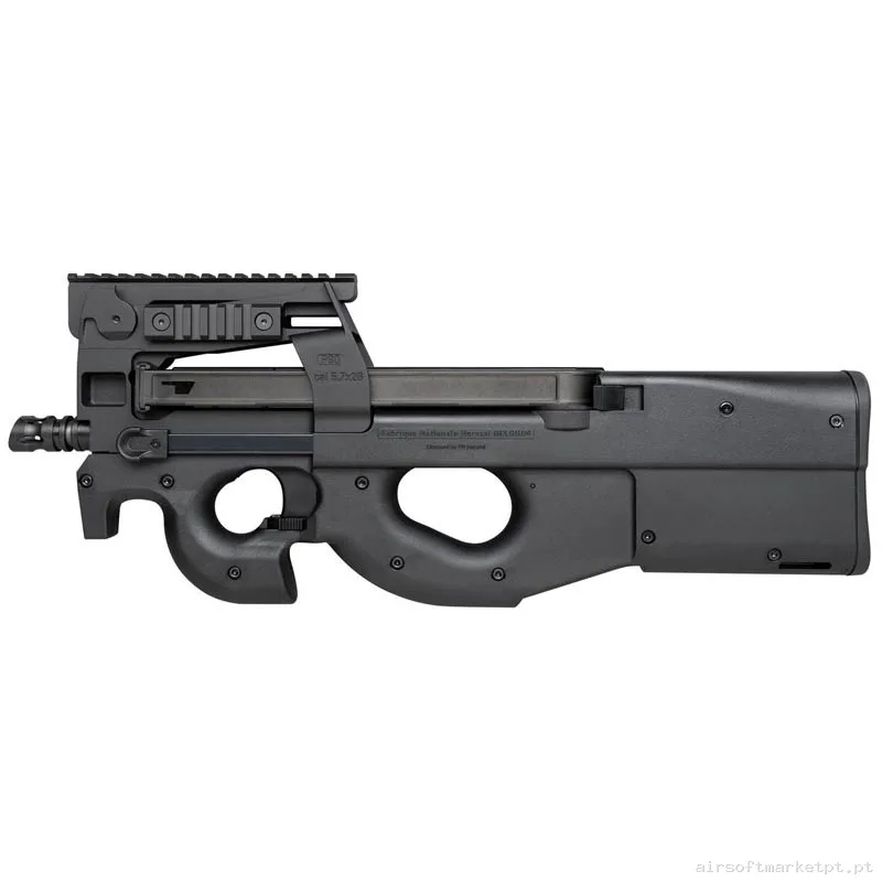 Réplica AEG P90 Krytac Fn Herstal negra — Rifles de Assalto (AR/M4/AK) — Airsoft Market PT