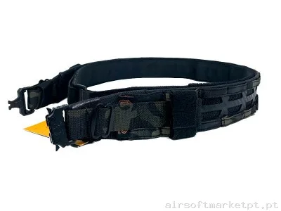 Cinto Militar Conquer L Preto — Vestuário (Fardas) — Airsoft Market PT (foto 3)