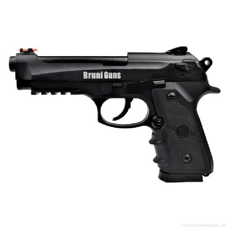 Airgun CO2 4.5mm Pistola Bruni Sport 331mp Blowback BR-331MP negra — Pistolas — Airsoft Market PT