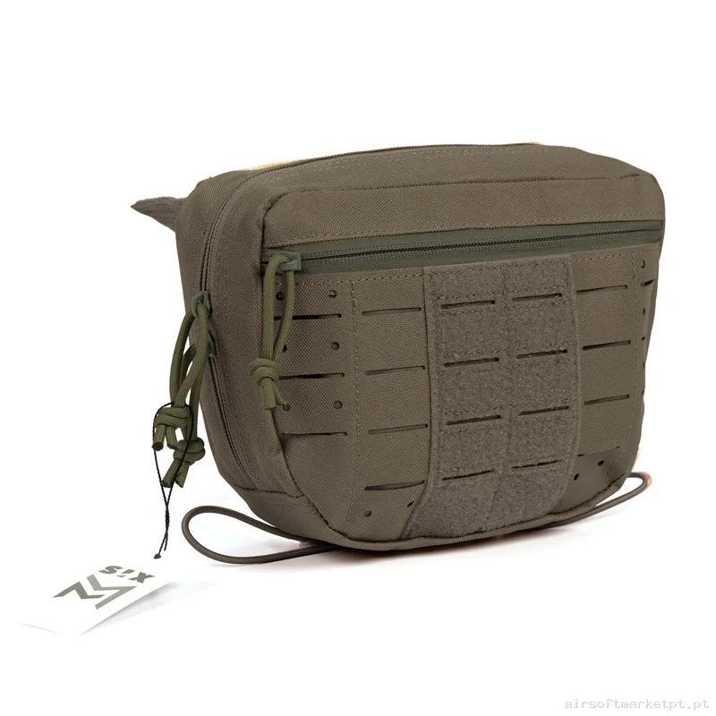 Pouch DDU Abdominal Velcro Sixmm Ranger Green — Coletes & Rigs — Airsoft Market PT