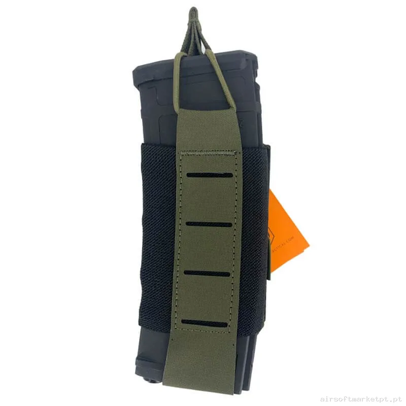 Pouch Magazine Pouch M4 Conquer Tegris Ranger Green — Coletes & Rigs — Airsoft Market PT