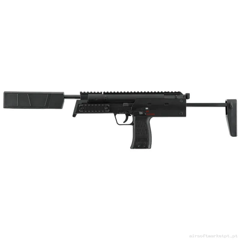 Airgun Mola 4.5mm SMG Umarex H&K Mp7 Sd preta — SMGs — Airsoft Market PT