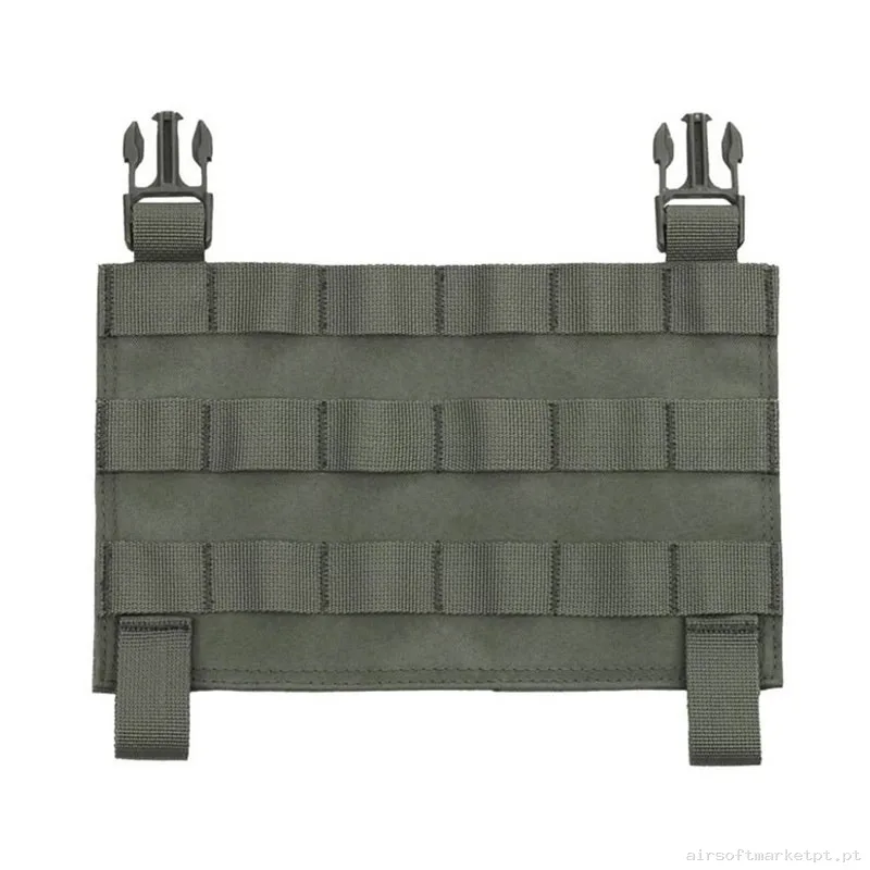 Painel Frontal Warrior Assault Destacável Plain MOLLE verde od — Coletes & Rigs — Airsoft Market PT
