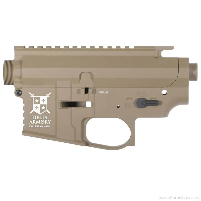 Corpo Externo Completo M4 Delta Armory Metálico tan — Acessórios & Componentes — Airsoft Market PT