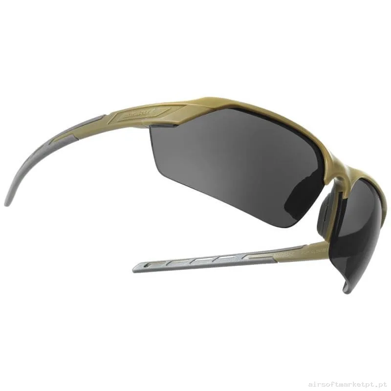 Óculos Helikon-Tex Trinray Glasses Basic Set Pc Ahumado Adaptive Green — Proteção Ocular & Facial — Airsoft Market PT