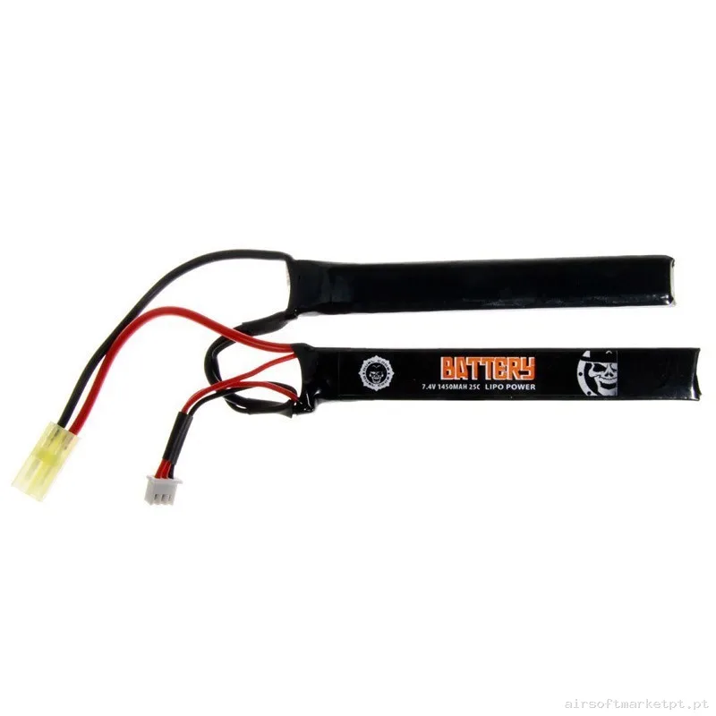 BATERÍA LIPO 7.4V 1450 MAH 25C DUEL CODE — Baterias & Carregadores — Airsoft Market PT