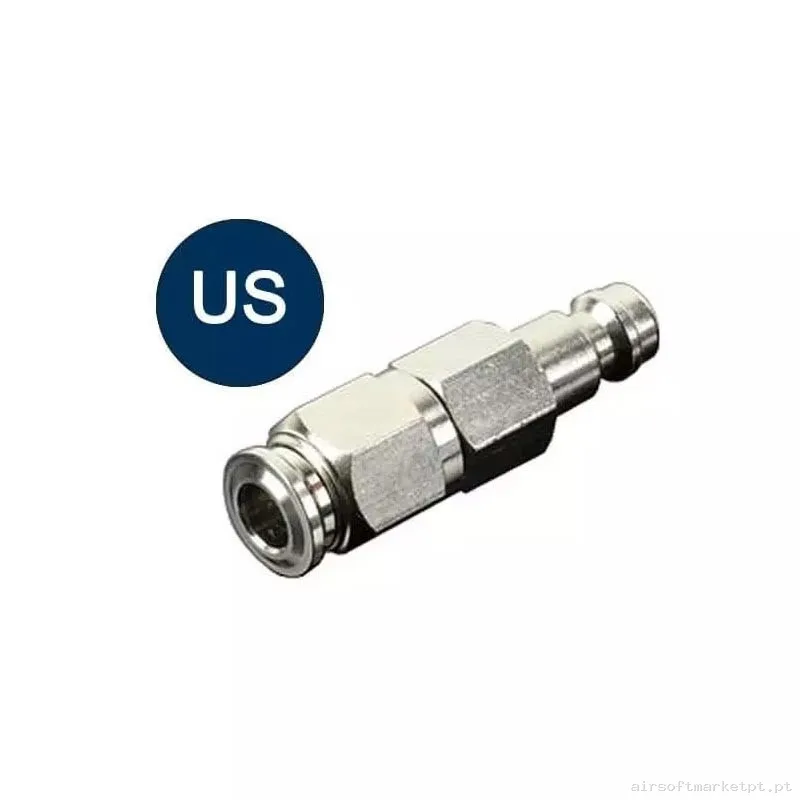 Adaptador Hpa Gate Qd Fitting Connector 6Mm Us — HPA & Linhas — Airsoft Market PT