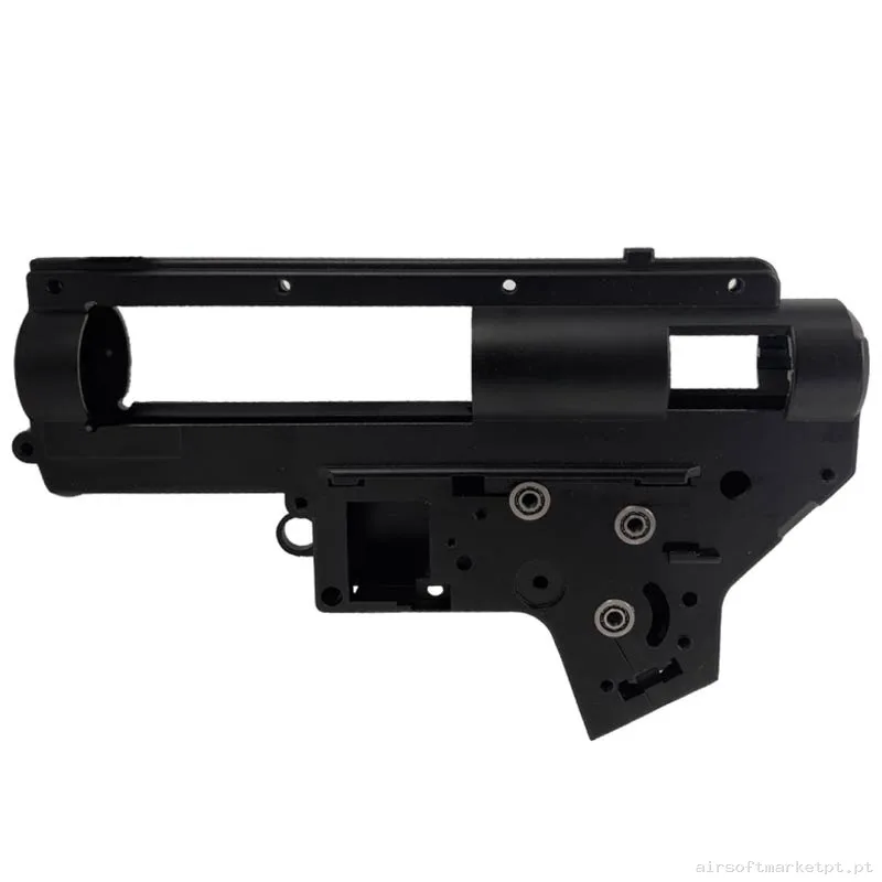 Carcaça de Gearbox Interna Ver.2 Rossi Gearbox Reforçada 8mm — Peças Internas (AEG) — Airsoft Market PT