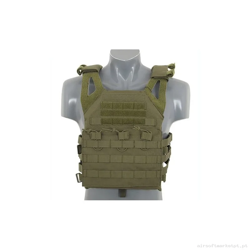 Chaleco JPC Con Placas Balísticas - OD verde — Coletes & Rigs — Airsoft Market PT