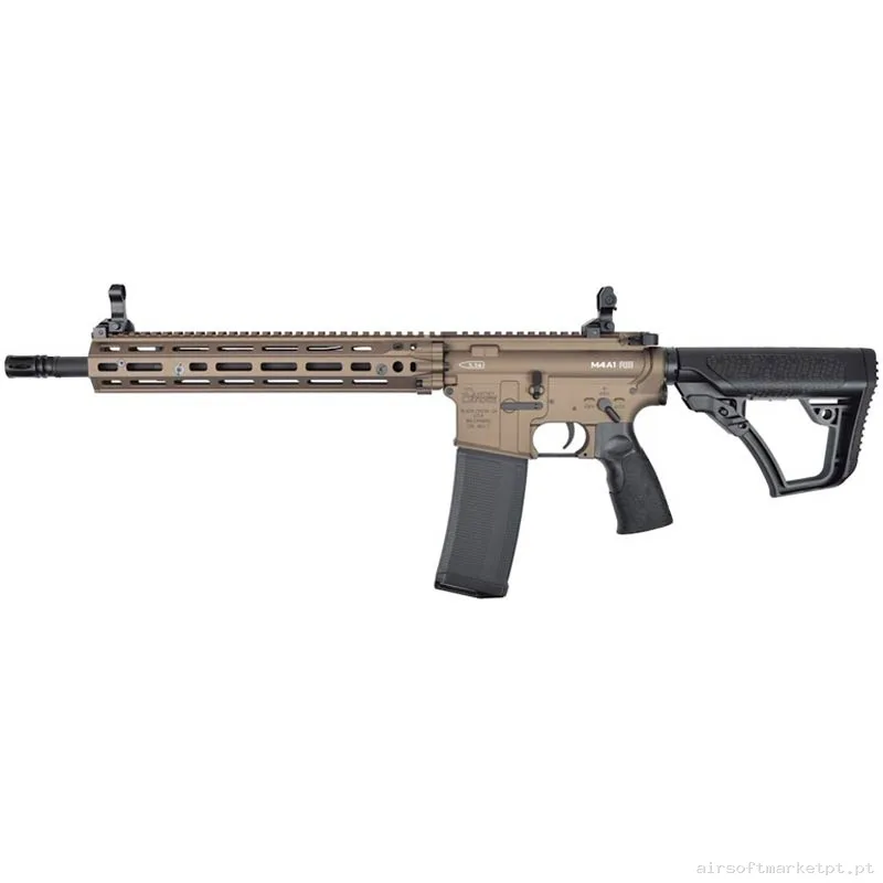 Réplica AEG M4 Cyma Daniel Defense M4A1 Riii ETU 14.5" M-Lok tan/Negro — Rifles de Assalto (AR/M4/AK) — Airsoft Market PT