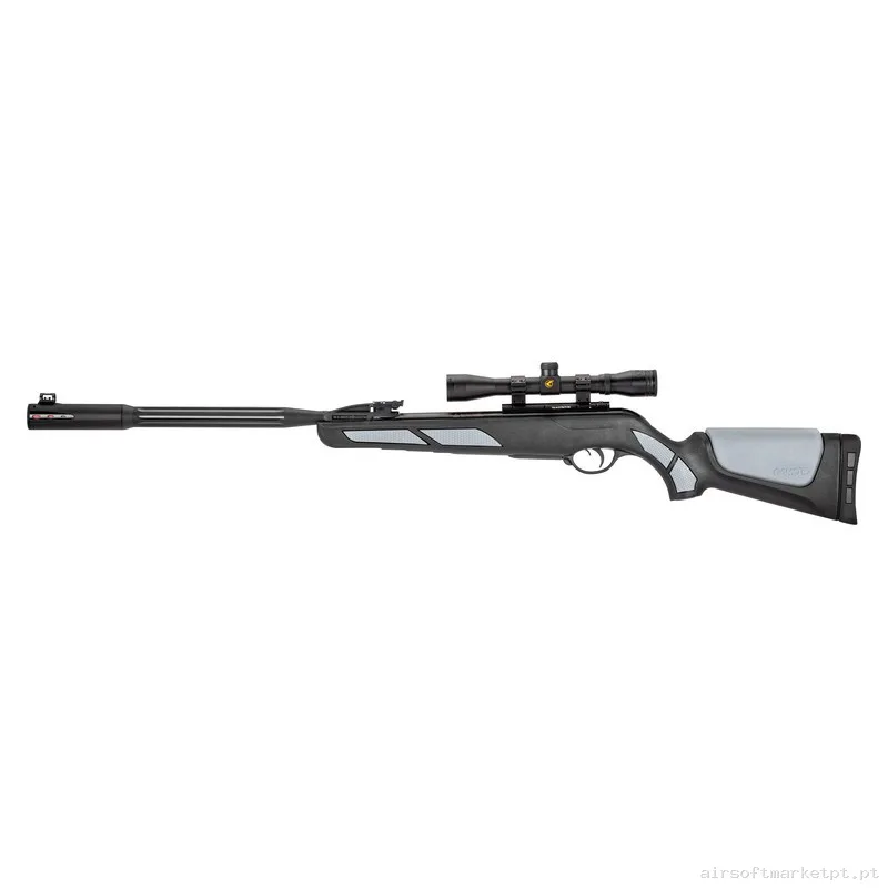 Airgun Gas Pistón 5.5mm Carabina Gamo Viper Pro 10x Igt Gen 3i 24j com Mira telescópica 4x32 preta — Rifles de Assalto (AR/M4/AK) — Airsoft Market PT